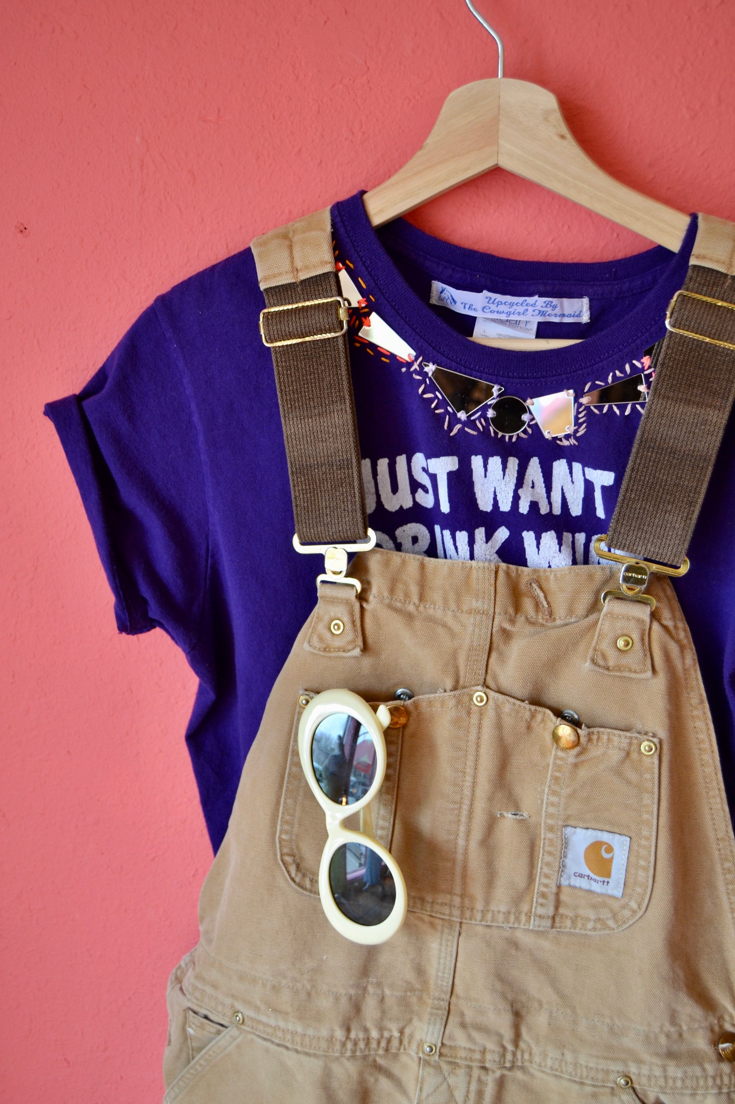 Workwear Overall Maxi Dress