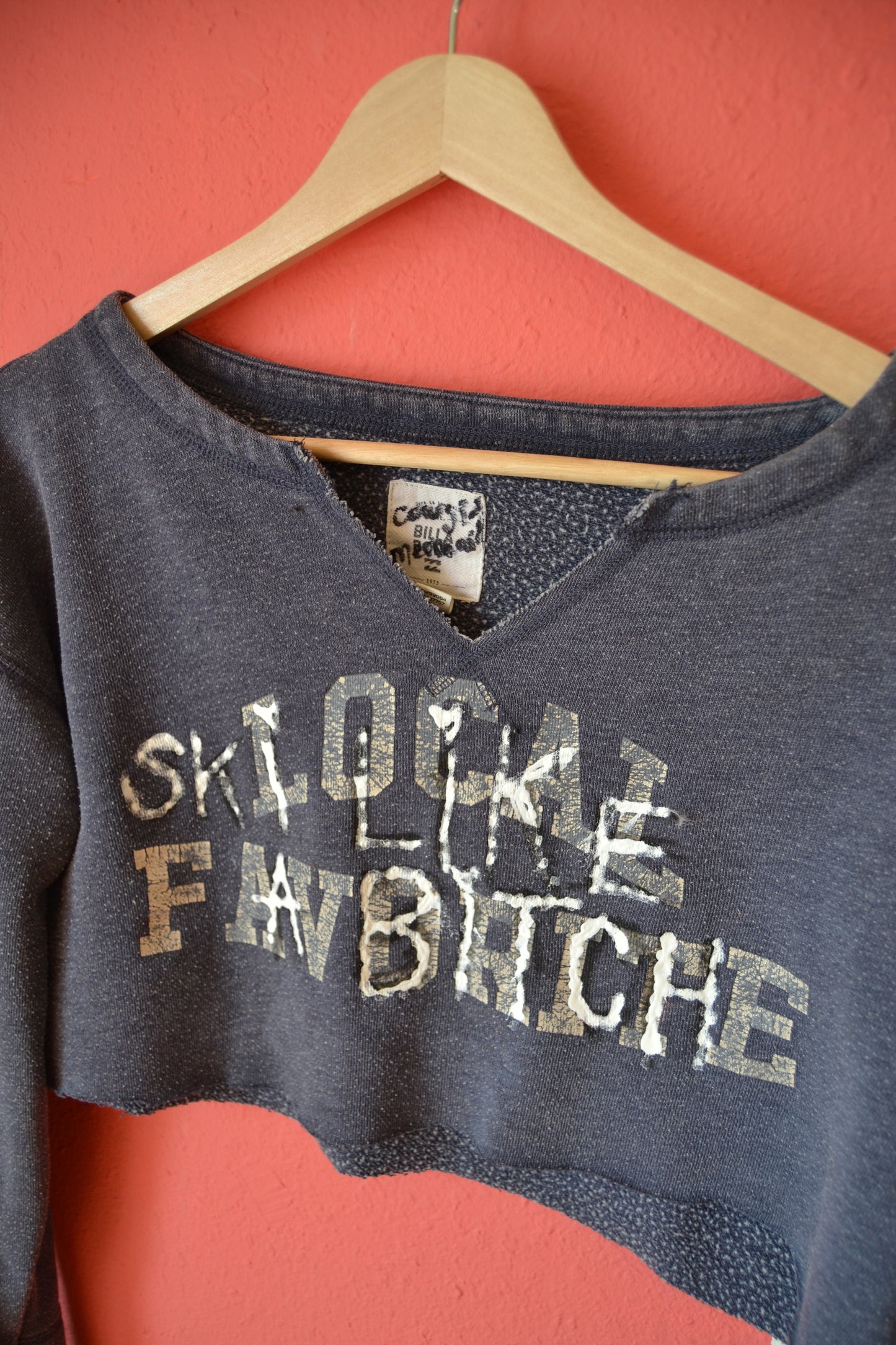 Ski B*tch Crop Sweatshirt