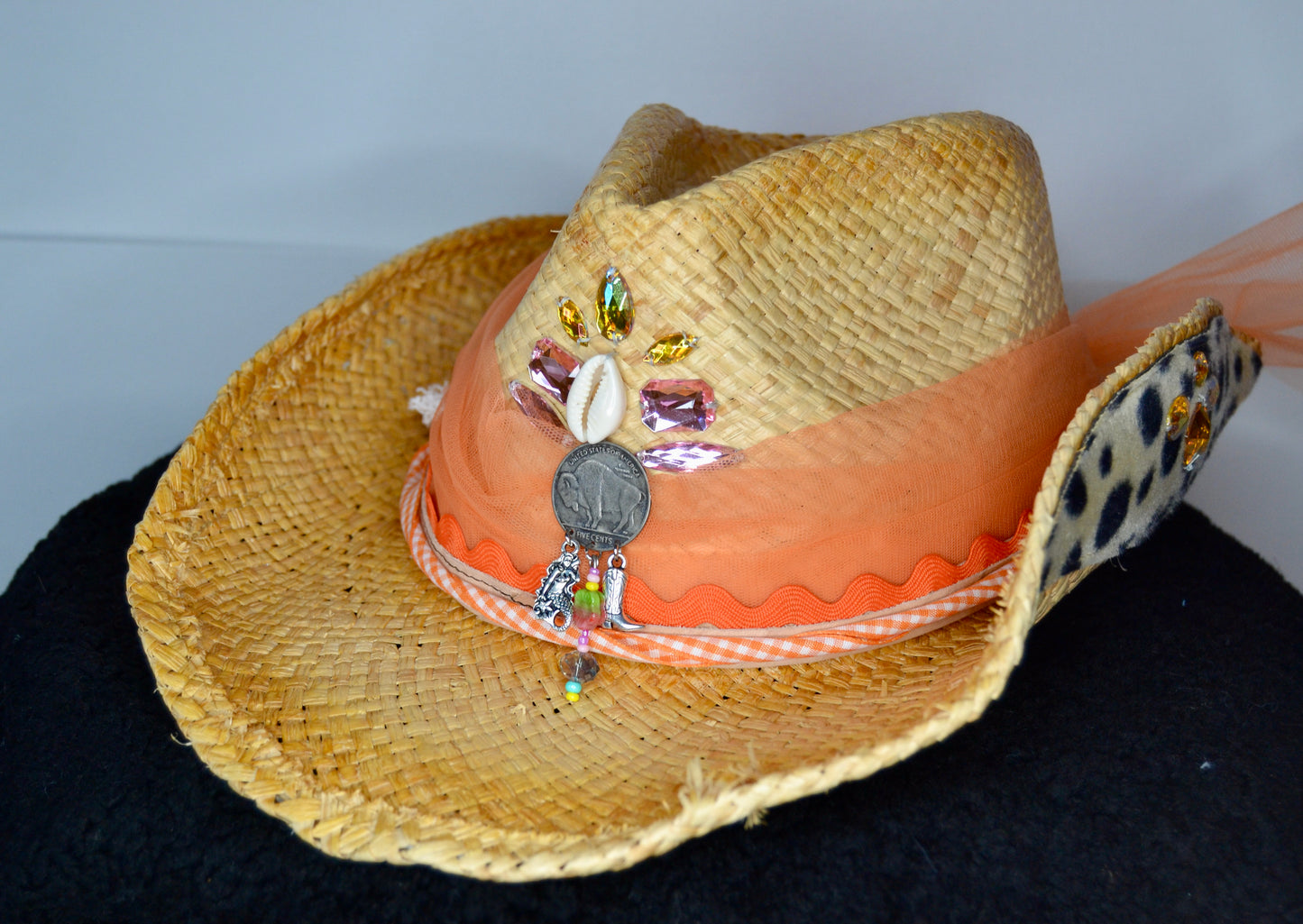 Cowgirl Mermaid Vaca Hat
