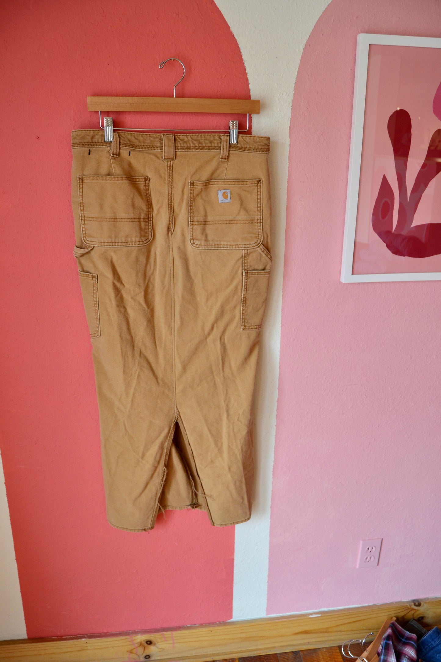 Workwear Maxi Skirt