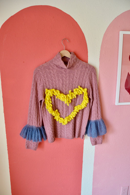 Cashmere Heart Sweater