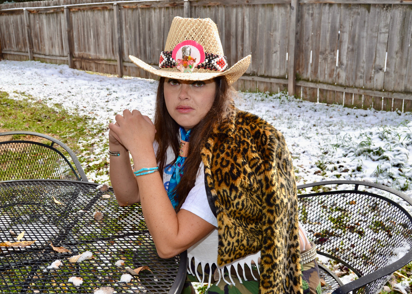 Cowgirl Mermaid Vaca Hat