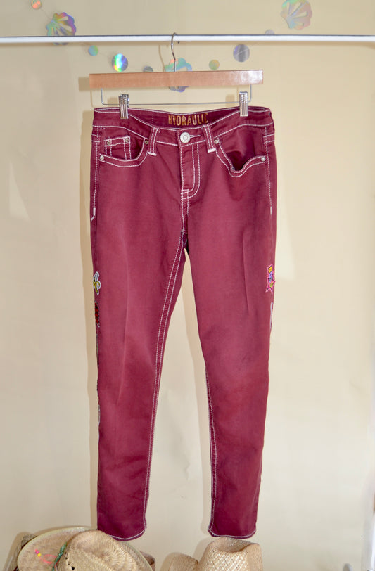 y2k Patched Pants