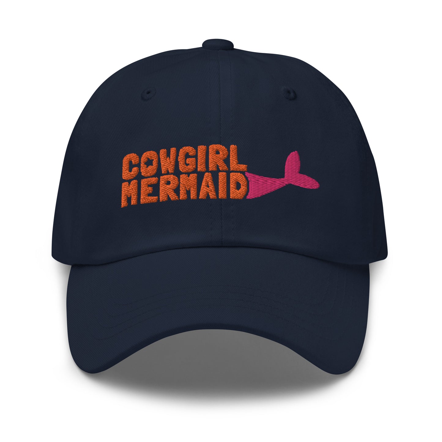 Cowgirl Mermaid Dad hat