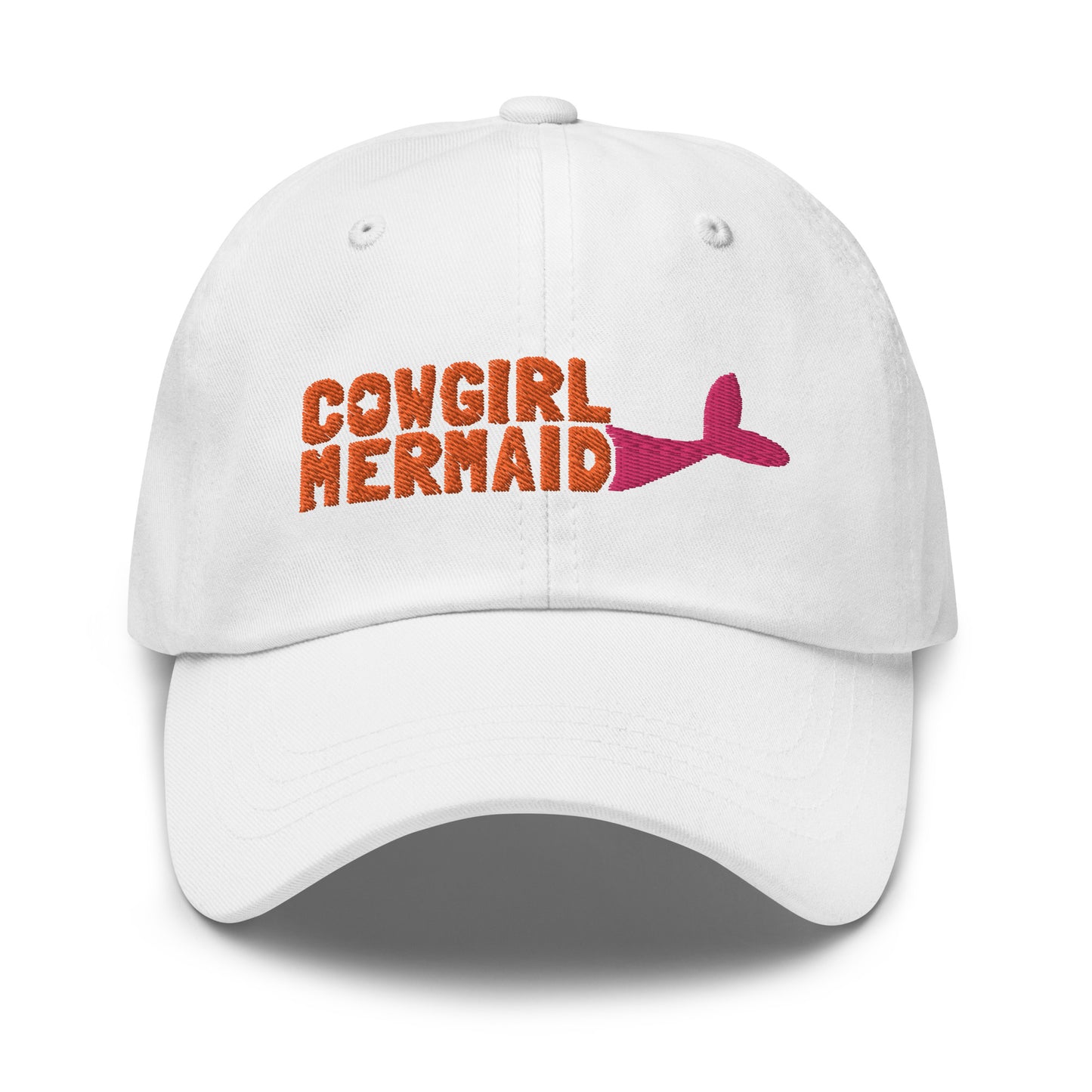 Cowgirl Mermaid Dad hat