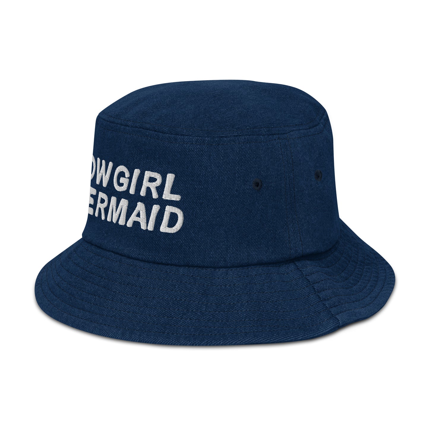 Denim bucket hat