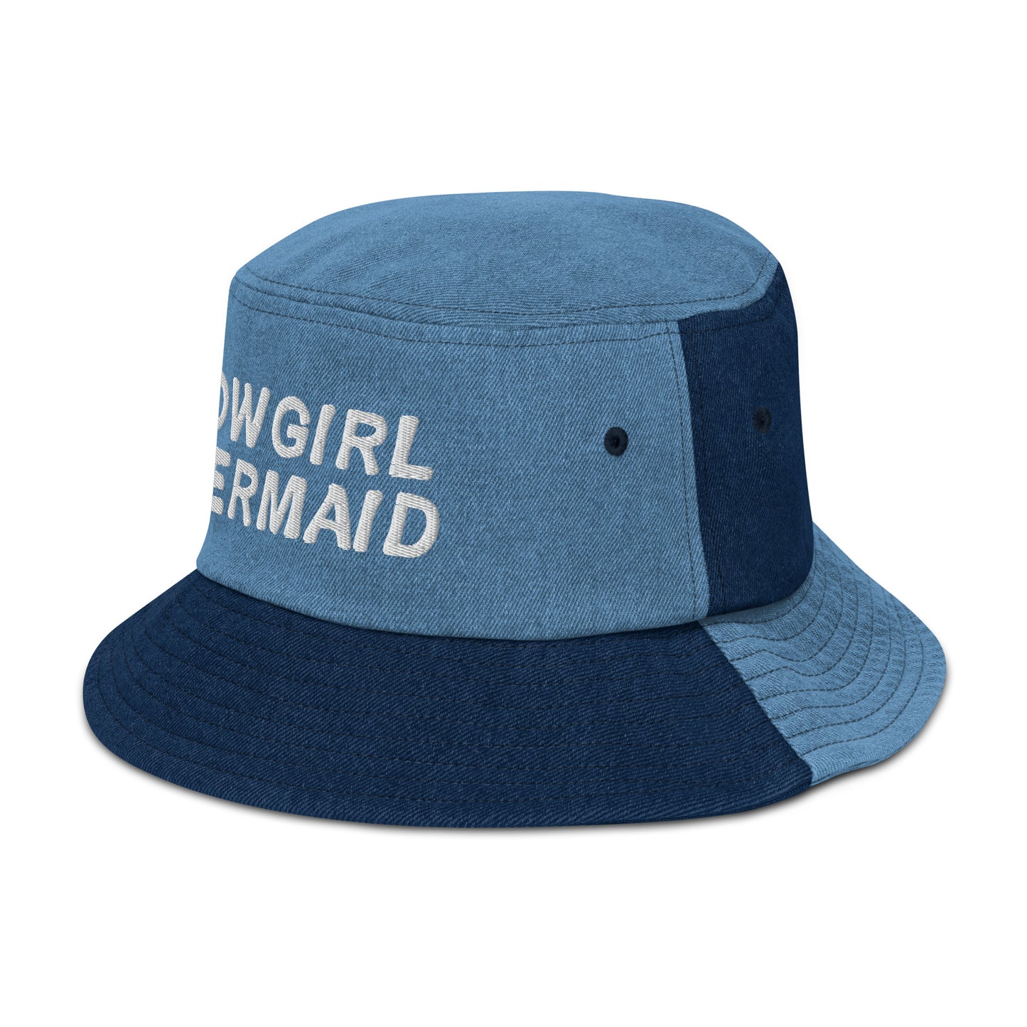 Denim bucket hat