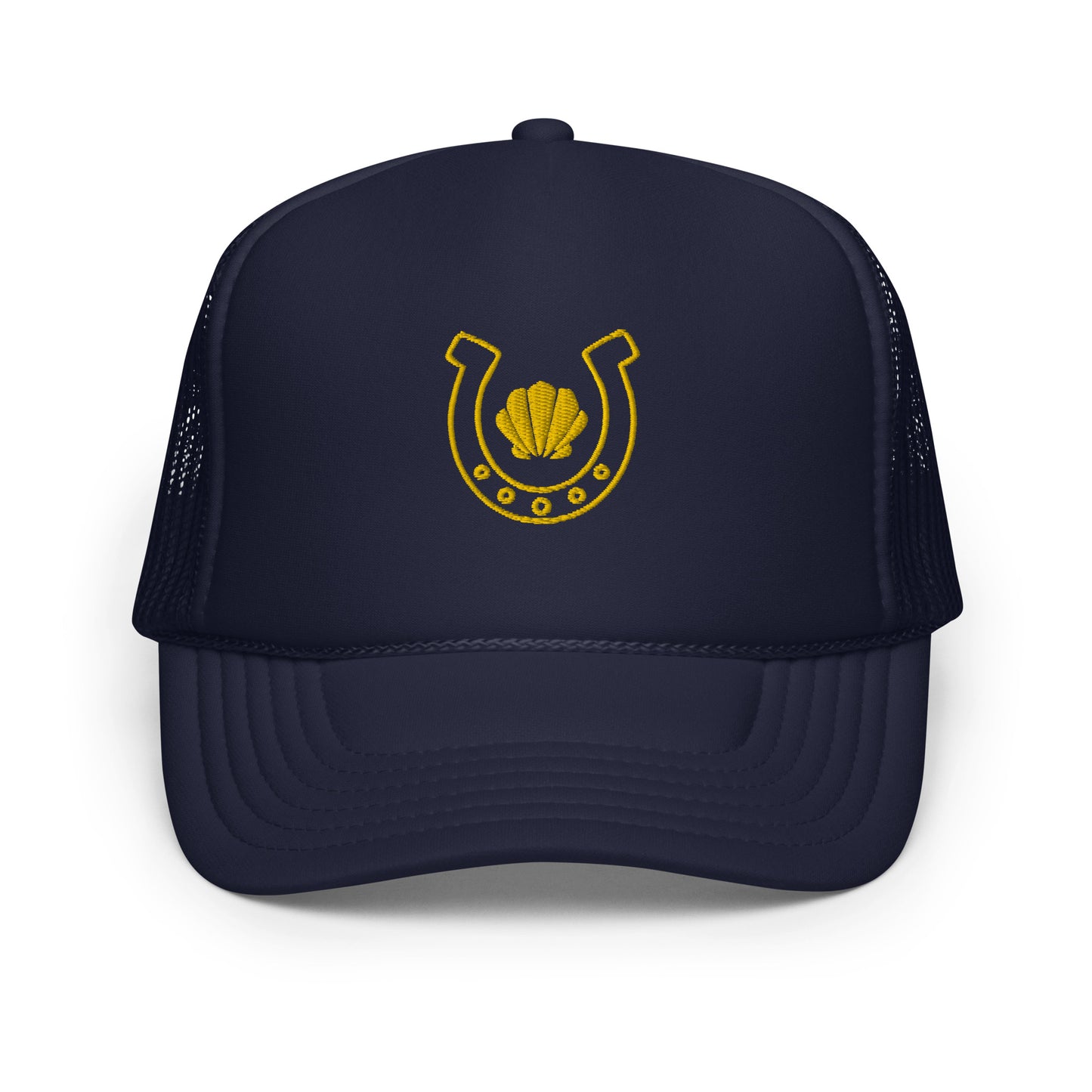 Horseshoe Seashell trucker hat