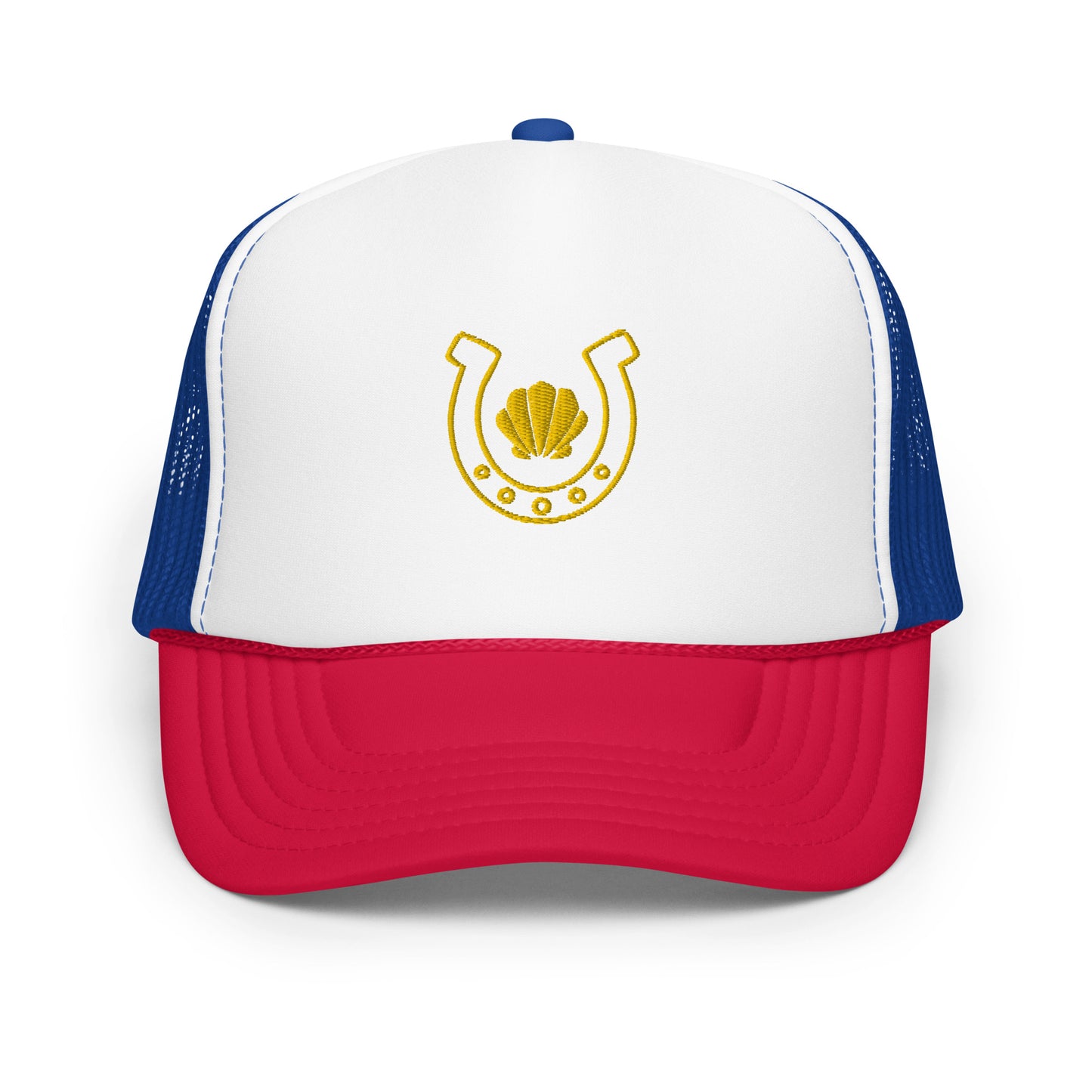 Horseshoe Seashell trucker hat