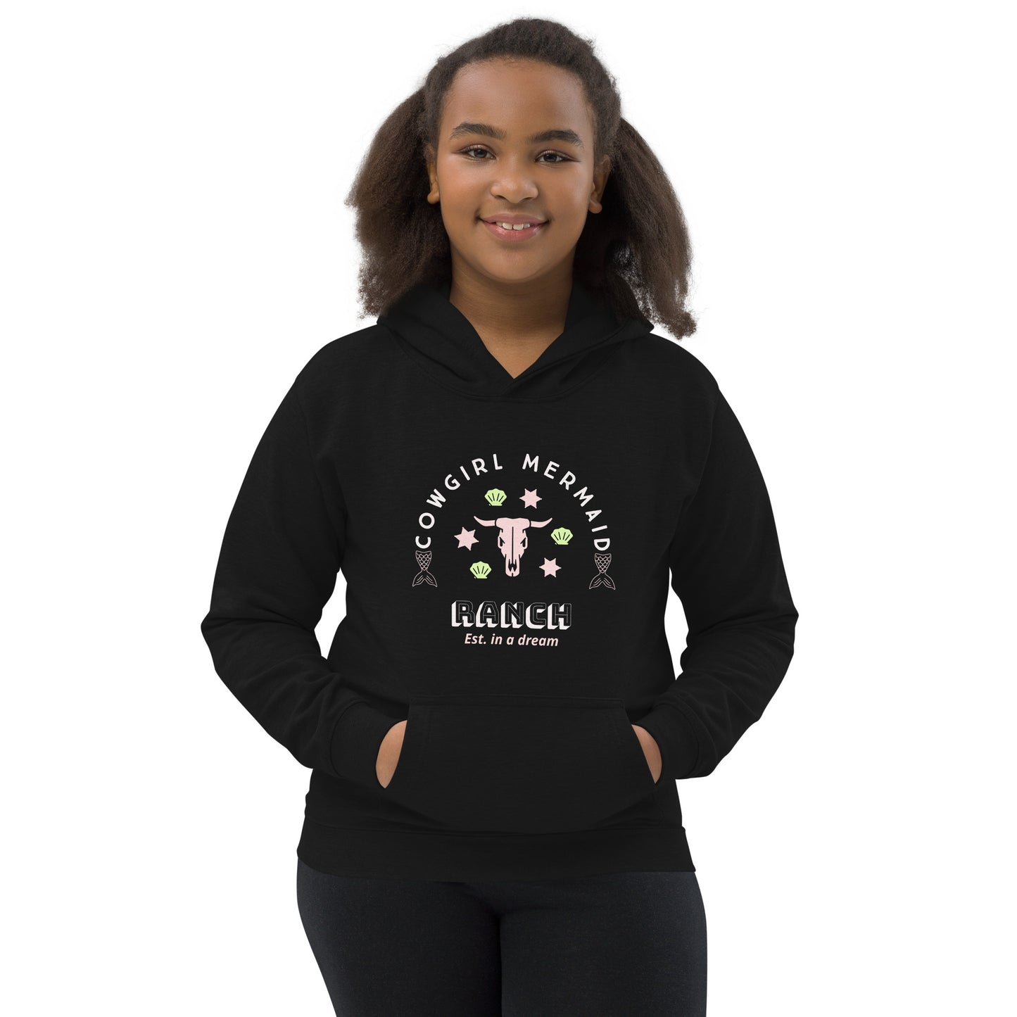 Kids Cowgirl Mermaid Ranch Hoodie