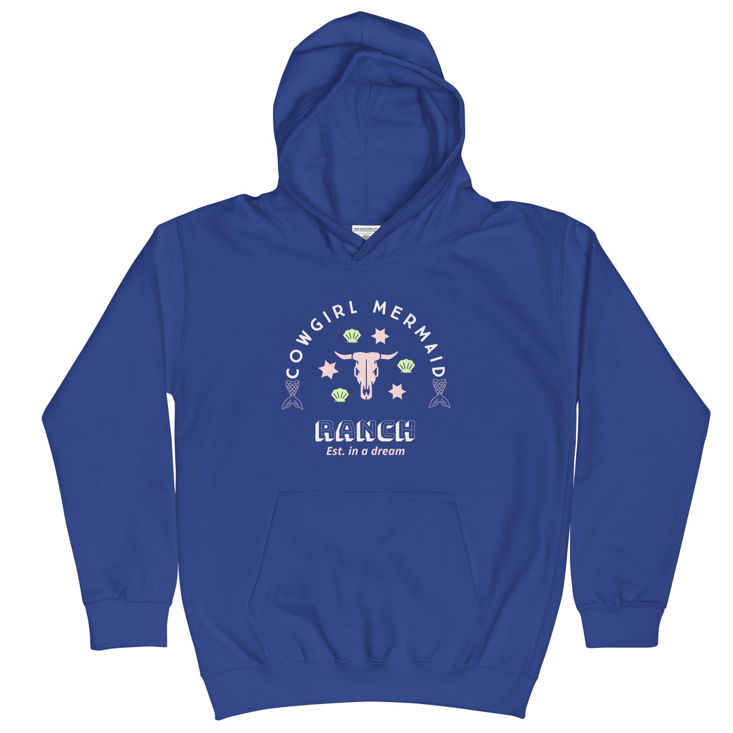 Kids Cowgirl Mermaid Ranch Hoodie