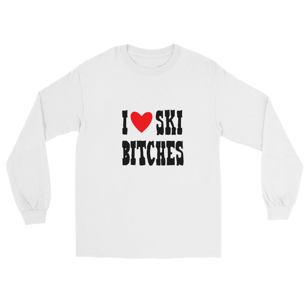 I Love Ski B*tches Long Sleeve Shirt