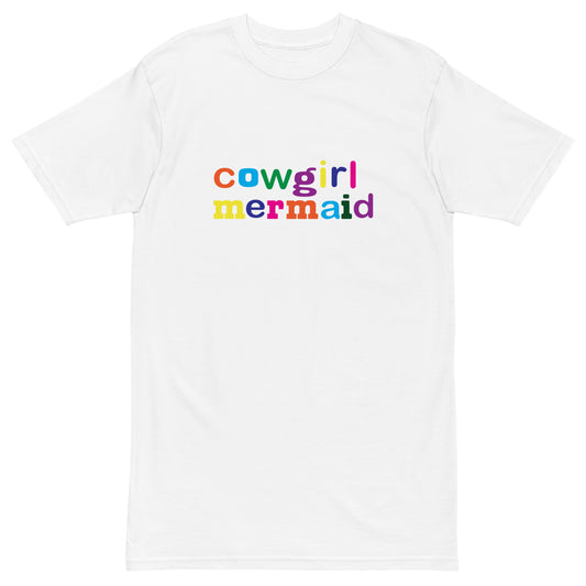 Cowgirl Mermaid Unisex heavyweight tee