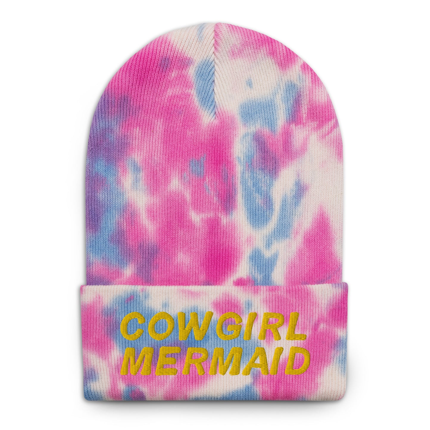 Tie-dye beanie