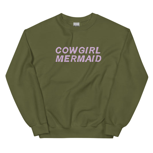 Cowgirl Mermaid Unisex Sweatshirt