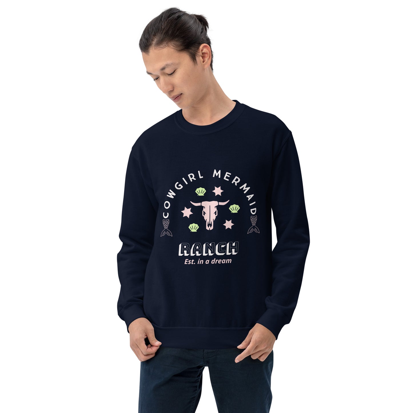 Cowgirl Mermaid's Ranch Unisex Sweatshirt