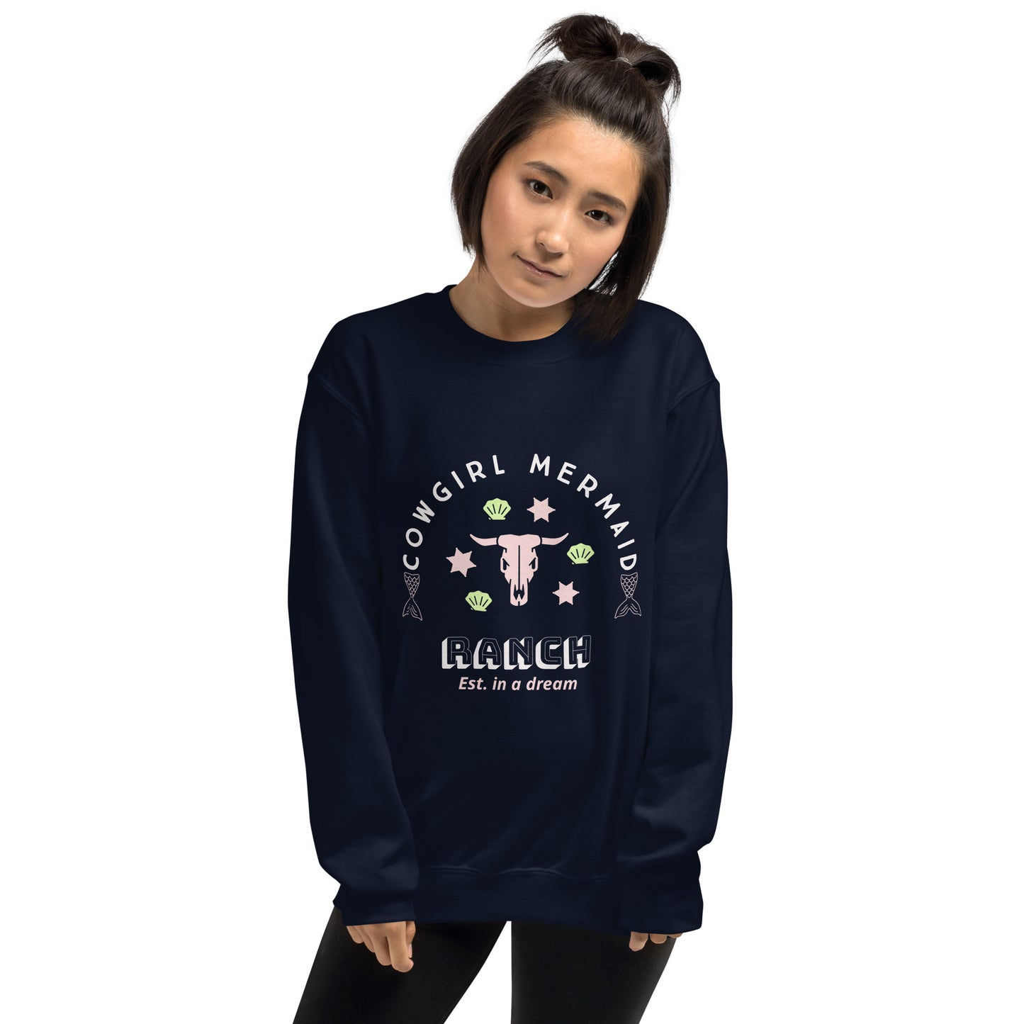 Cowgirl Mermaid's Ranch Unisex Sweatshirt