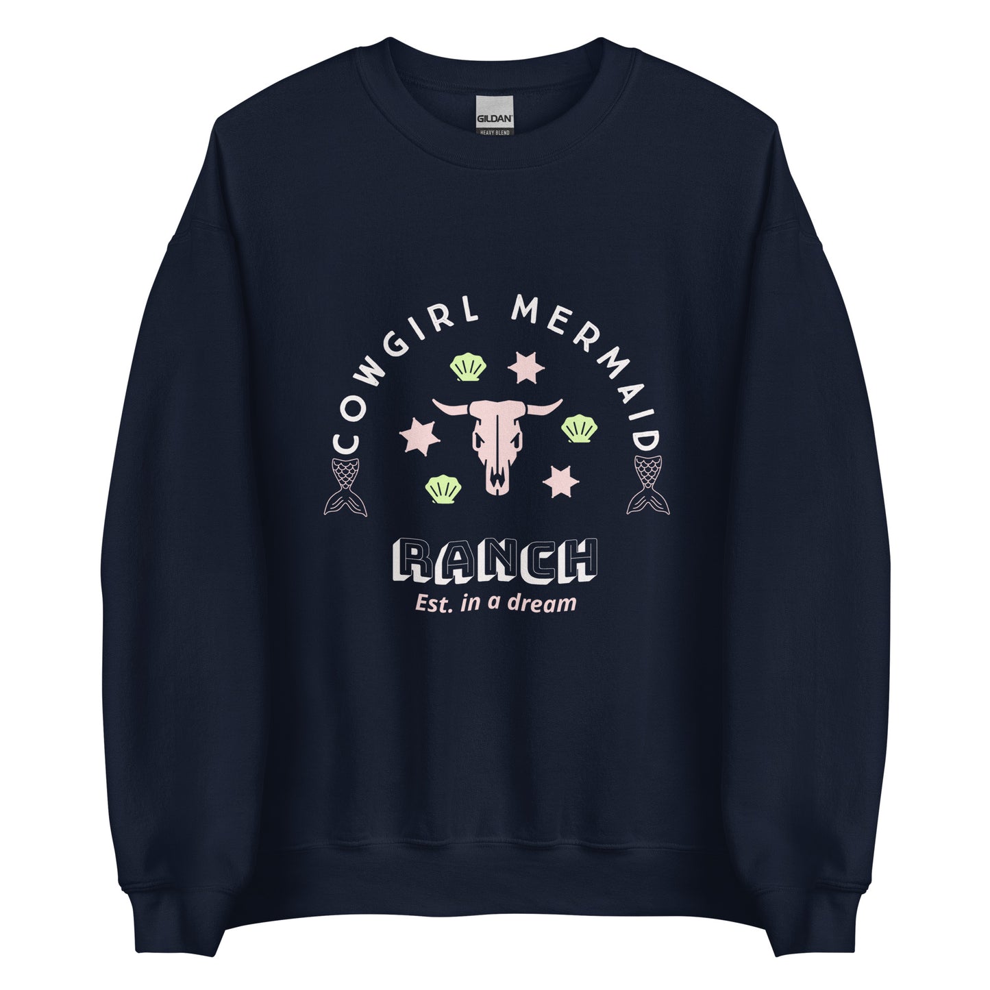 Cowgirl Mermaid's Ranch Unisex Sweatshirt