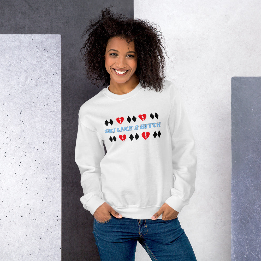 Ski Like A B*tch Unisex Sweatshirt