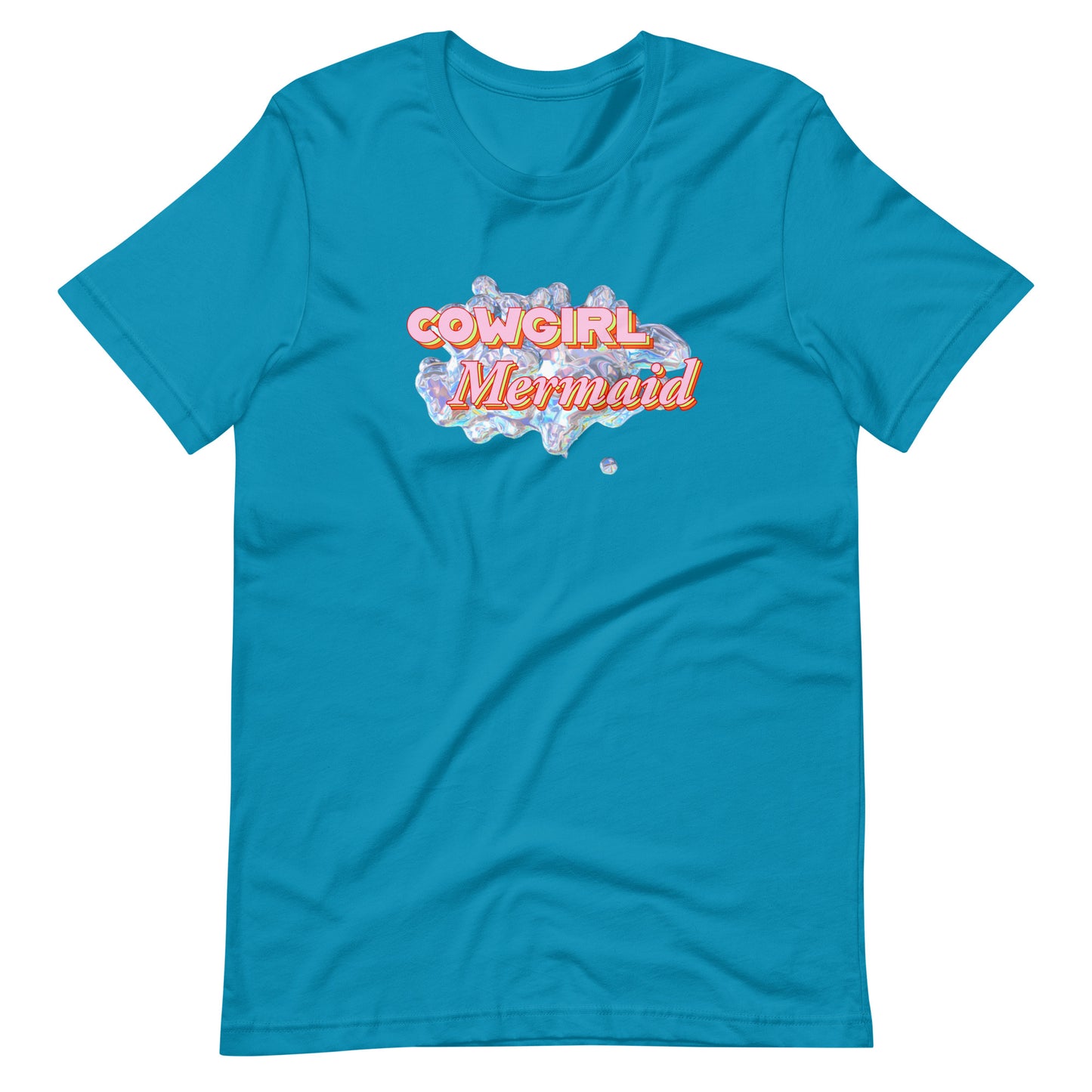 Cowgirl Mermaid Dream Puddle Tee