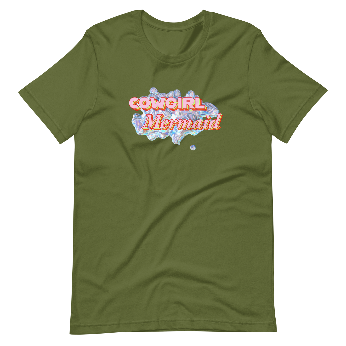 Cowgirl Mermaid Dream Puddle Tee