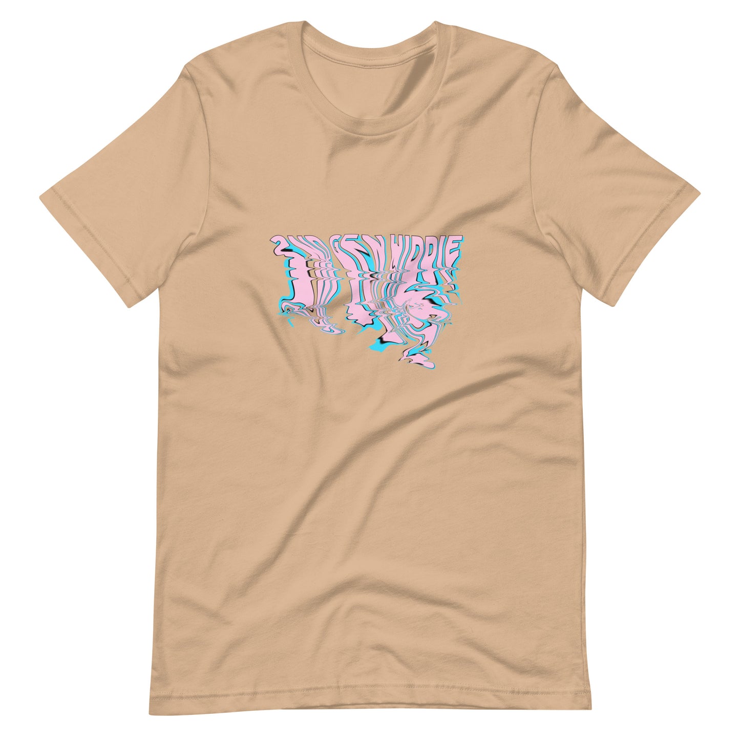 2nd Gen Hippie Tee Pink Print