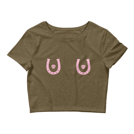 Cowgirl Mermaid's Bikini Crop Tee