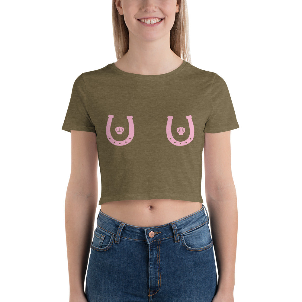 Cowgirl Mermaid's Bikini Crop Tee