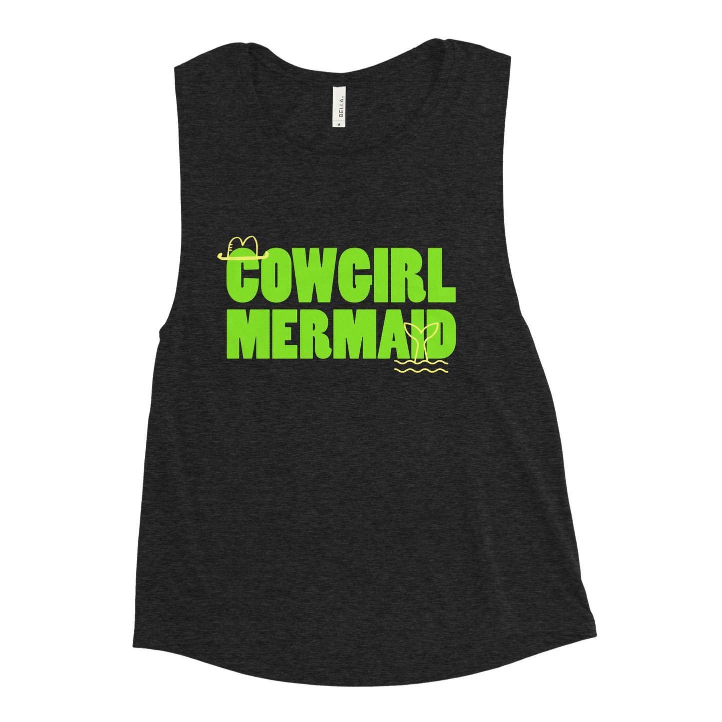 Cowgirl Mermaid Muscle Tank