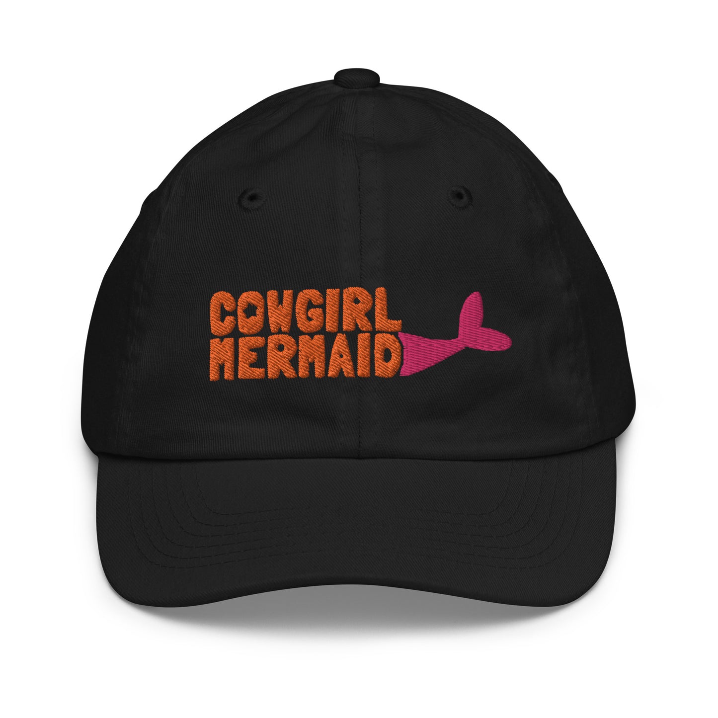 KIDS Cowgirl Mermaid baseball cap