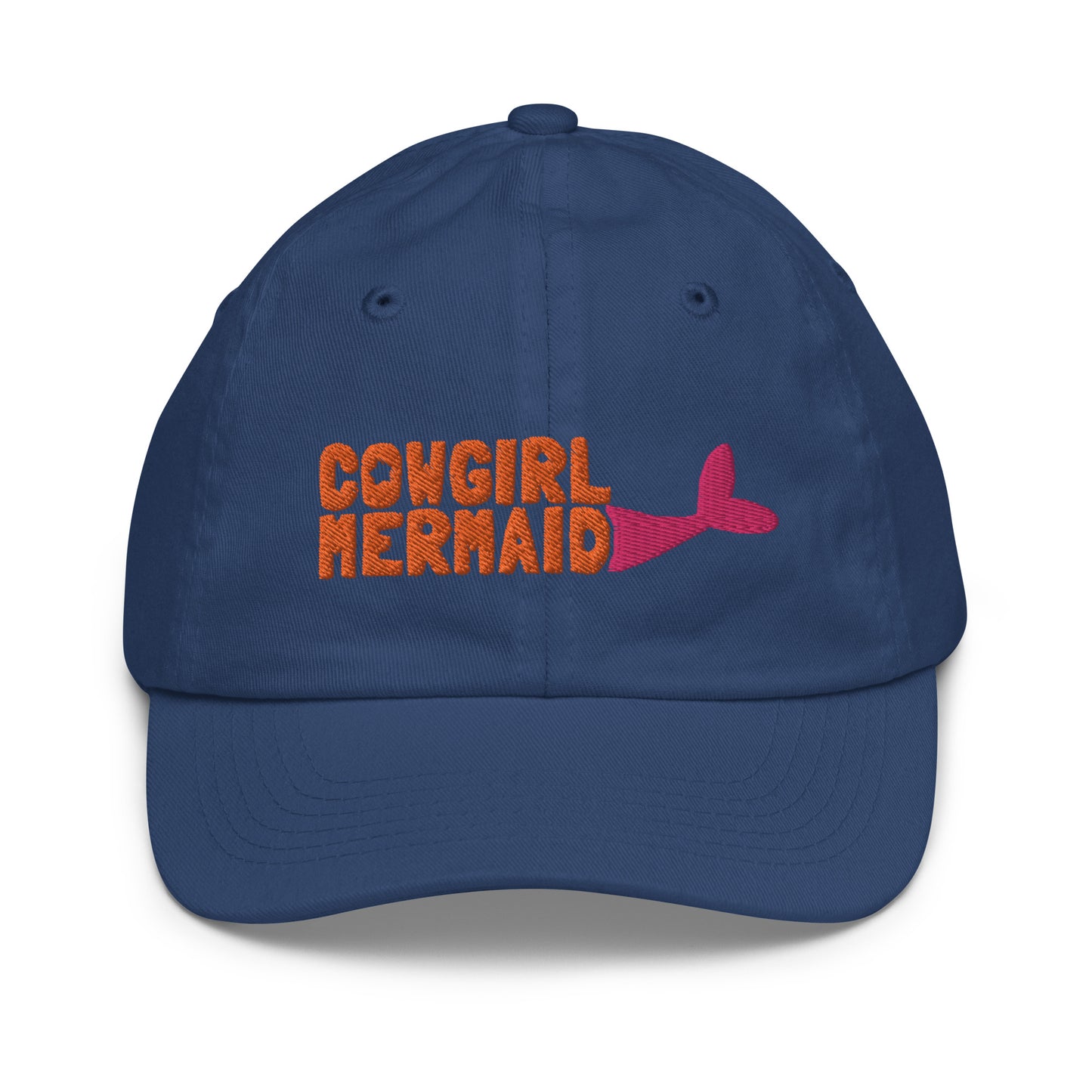 KIDS Cowgirl Mermaid baseball cap