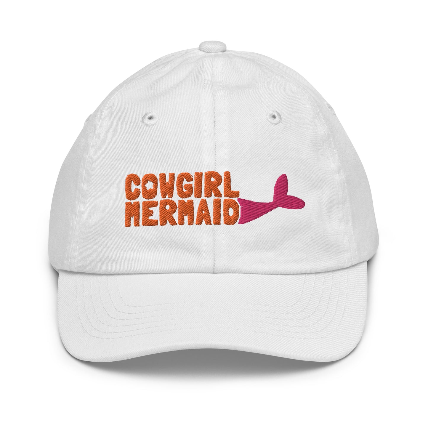 KIDS Cowgirl Mermaid baseball cap